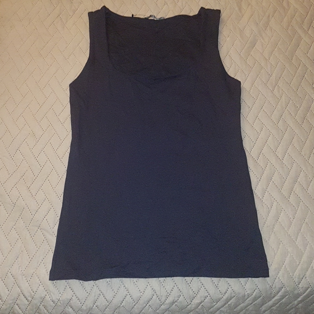 Navy tank top